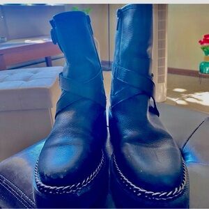 Vince camputo combat boots size 8